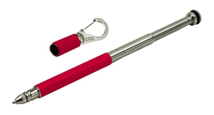 TU257R True Utility StylusPen telescoping pen, red