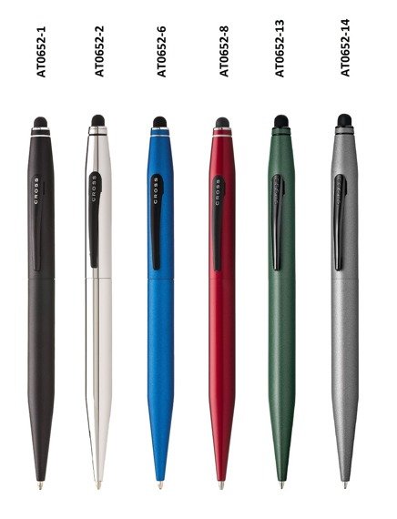 Cross Tech2 chrome stylus pen with black elements