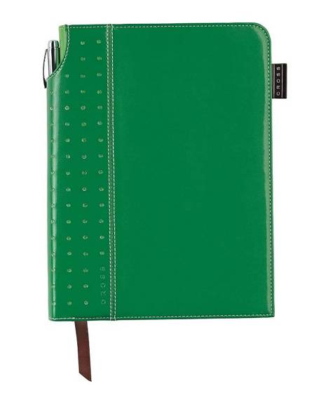 Cross Signature Journal green, A5, Cross pen, lined block
