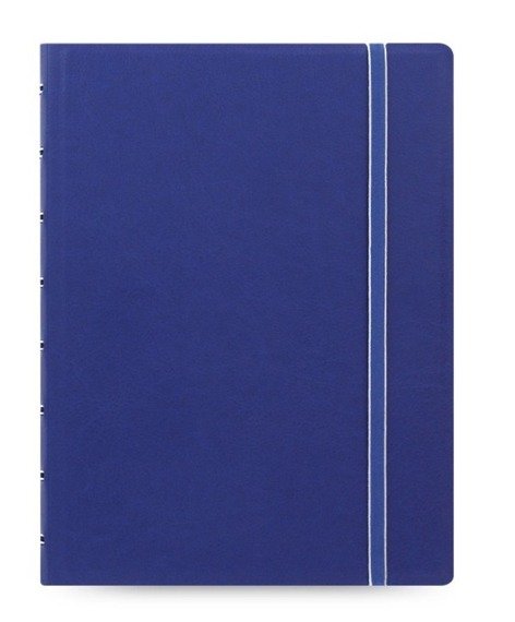 fiLOFAX CLASSIC A5 notebook with lined block, blue