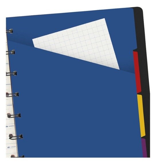 Notebook fILOFAX CLASSIC A5 blok w linie, czarny